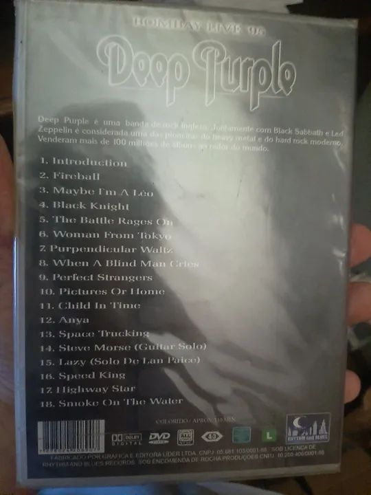 Promoção black friday !!! Coletanea deep purple cds,dvs,bluray - Foto 5