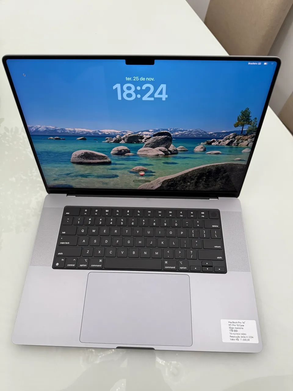 MacBook Pro 16? M1 Pro - 32GB / 1TB - Notebooks - Santa Efigênia