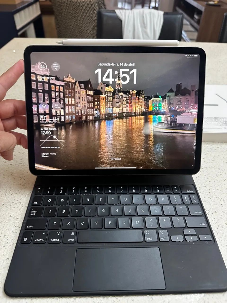iPad Pro 11 512gb + Magic Keyboard + Pencil - Tablets e E iPad Pro 11 512gb + Magic Keyboard + Pencil - Tablets e E
