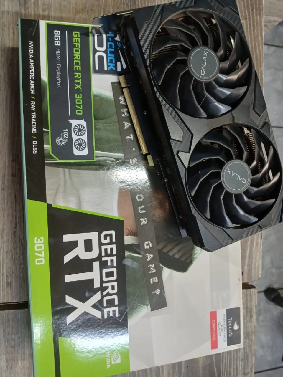Placa de vídeo Geforce RTX 3070 8GB