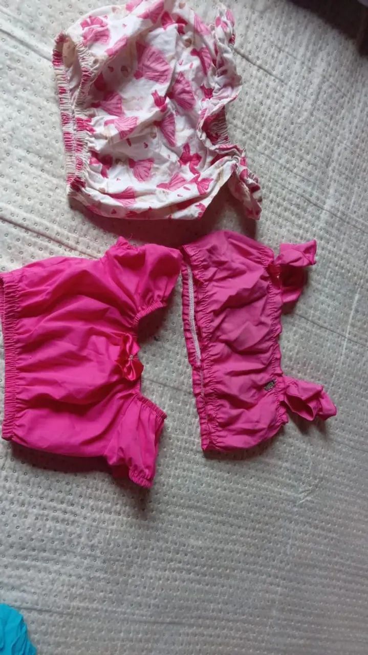 Combo de roupas infantil pra menina, entre 5 a 8 anos. - Foto 4