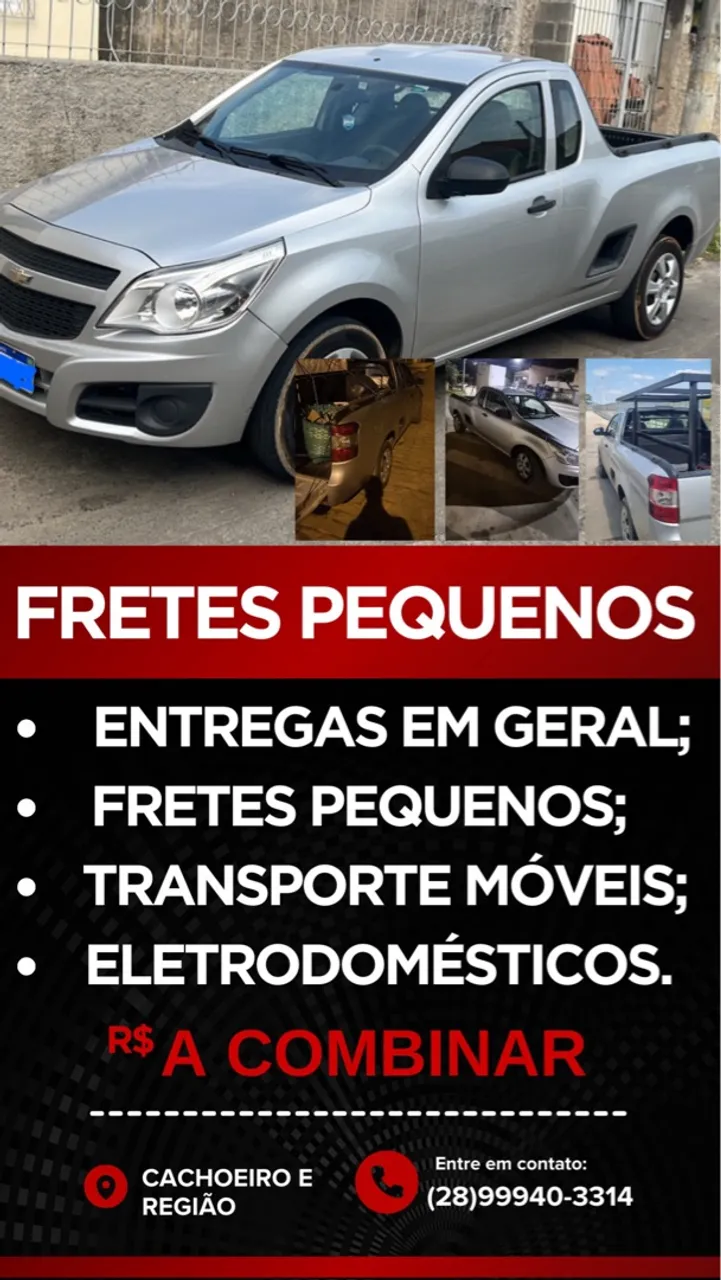 FRETES E MUDANÇAS PEQUENAS