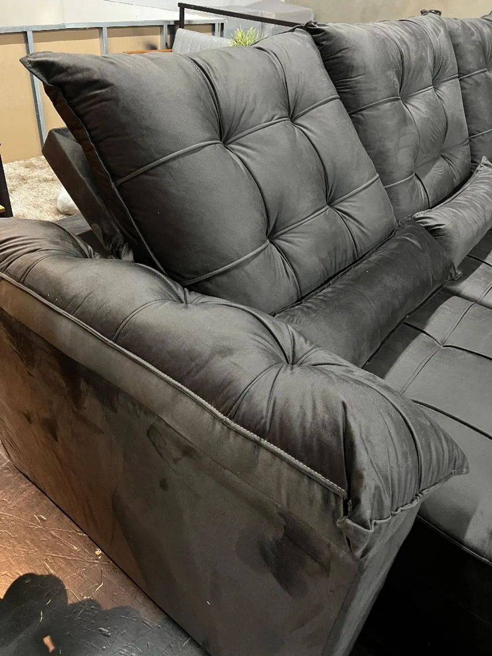 Sofá Cinza Modular  - Foto 3