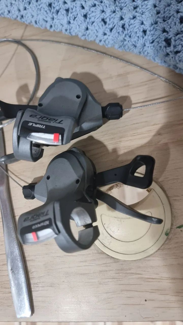 Passadores shimano Tiagra 2x10  - Foto 4