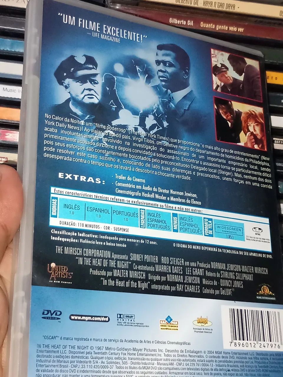 DVD No Calor da Noite  - Foto 2