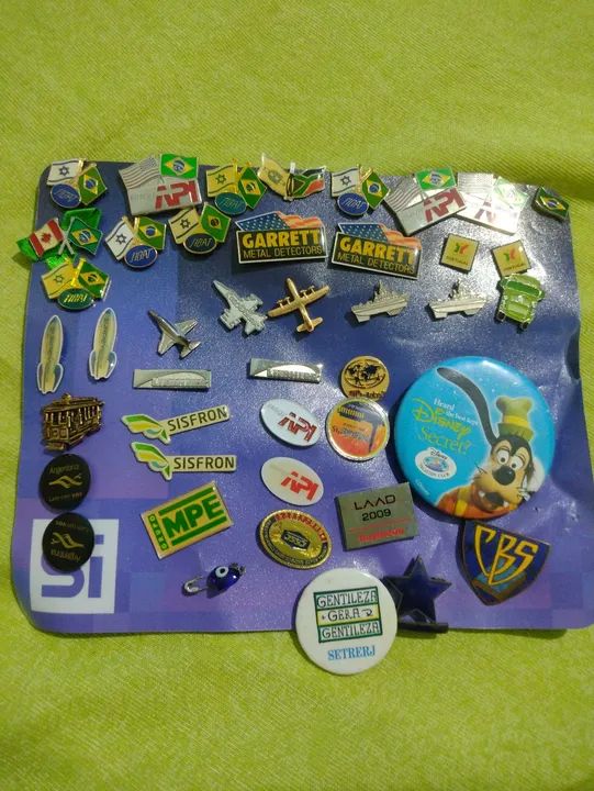Broches e Pin para colecionar 
