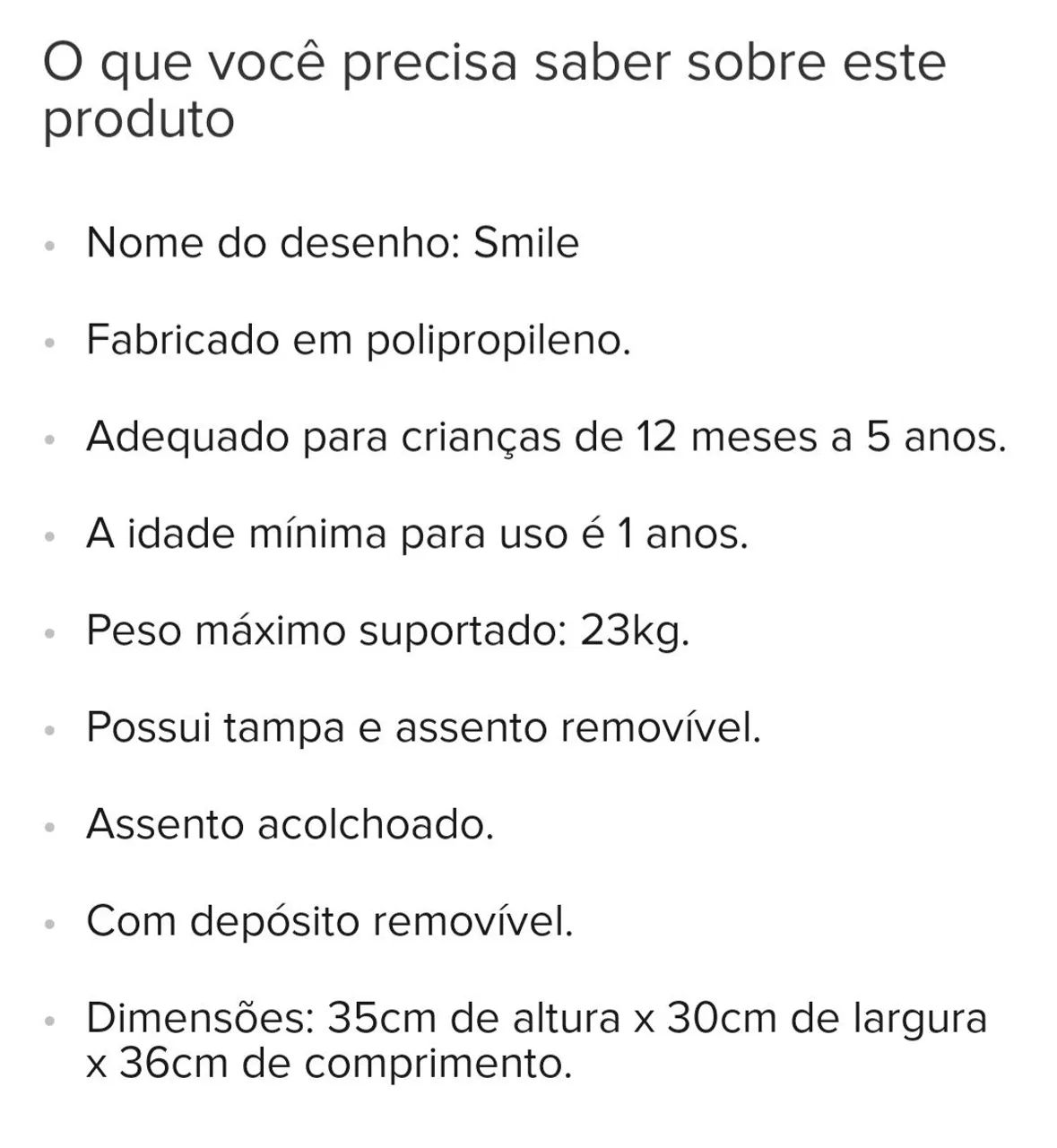    Troninho infantil -Rosa e Branco - Foto 5