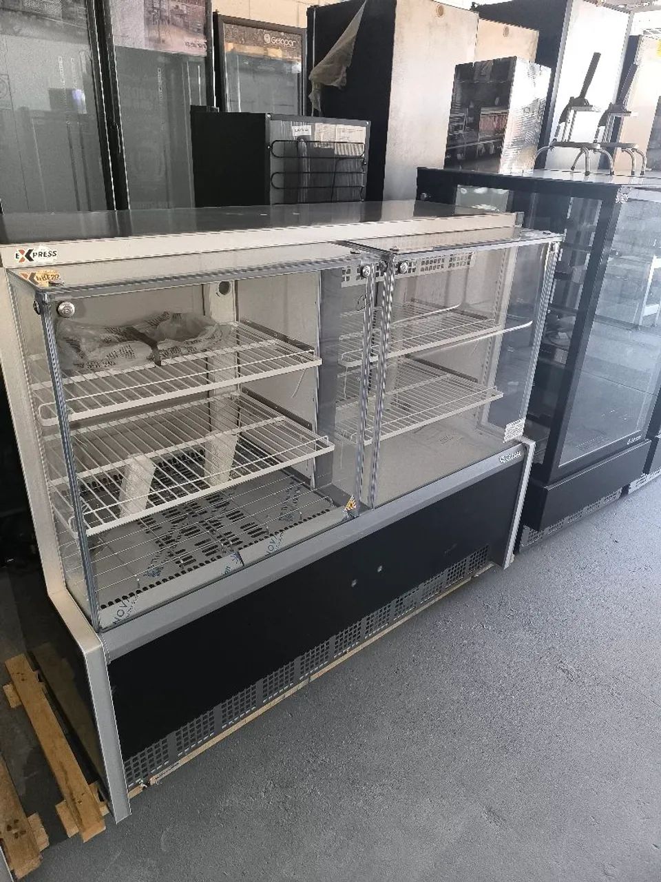 Vitrine Quente e Fria Aurora 1,40M (IRIS) - Foto 2