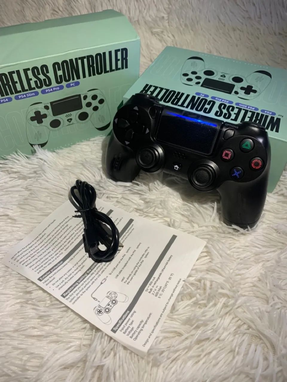 Controle Ps4 Data Frog Novo Com Garantia. Imperdível!!!