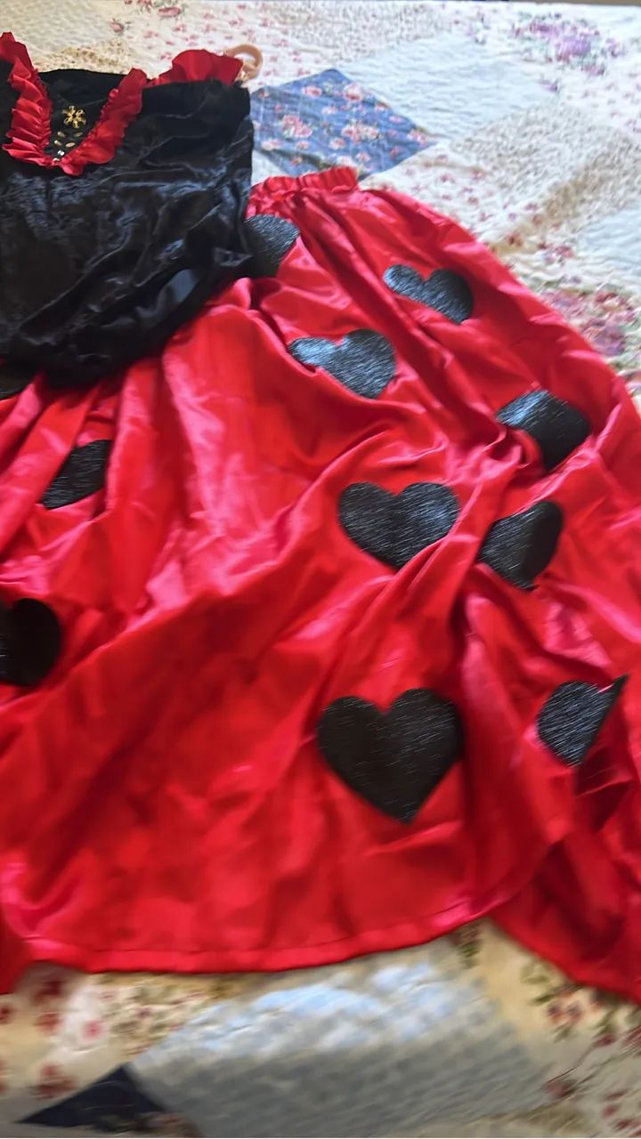 Cosplay Rainha de copas/Rainha vermelha da Disney - Foto 5