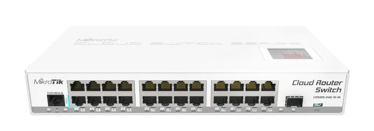 Switch Mikrotik Crs125-24g-1s-in
