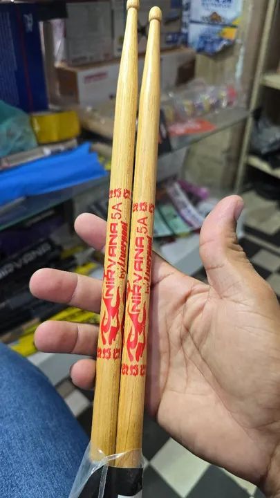 Baquetas Nirvana 5A  ou 7A- Novas