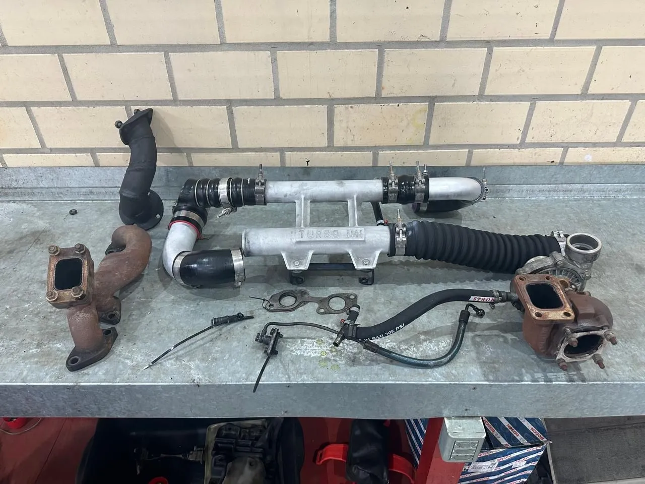 Kit turbo Hilux de 2004 pra baixo quadradinha