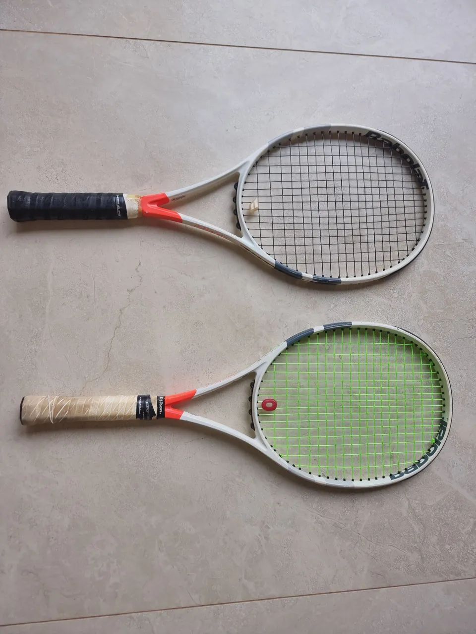 Par de raquetes de tênis Babolat Pure Strike 100 Esportes de