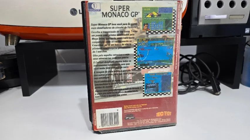 Super Monaco GP Mega Drive/Genesis original Tectoy com caixa e encarte - Foto 2