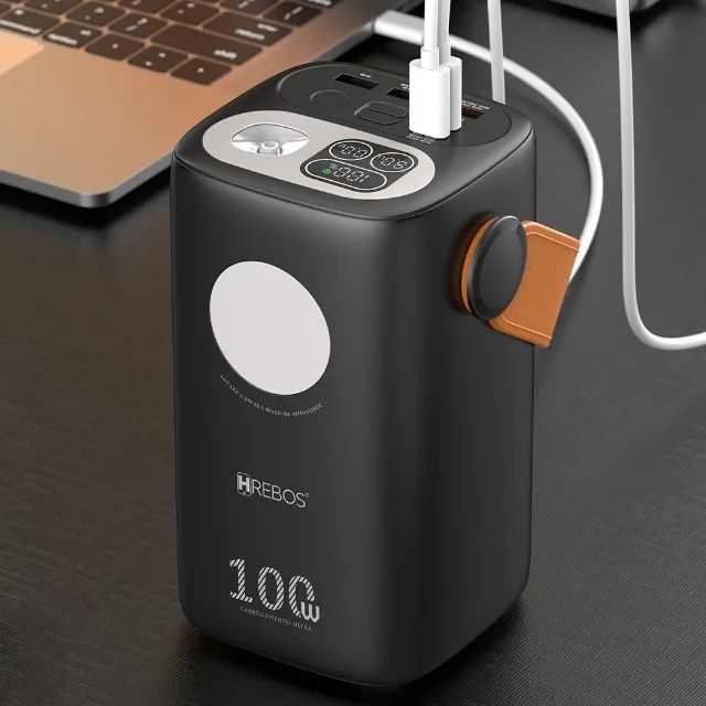 Power Bank TITAN 60.000mAh  - 100W de Carregamento Ultra Rápido - Foto 4