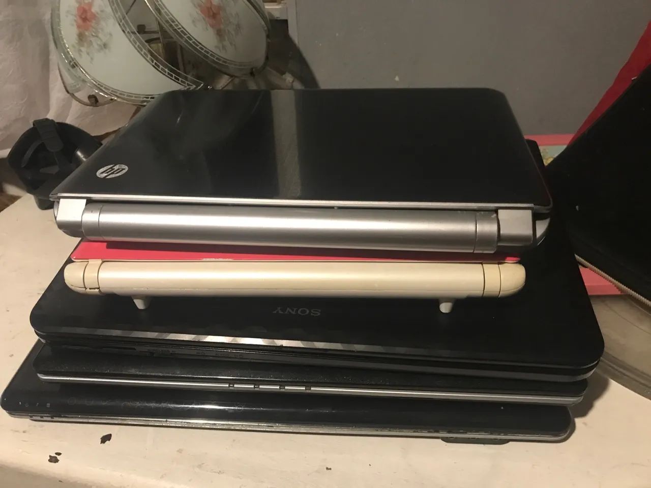 Notebook para peças 