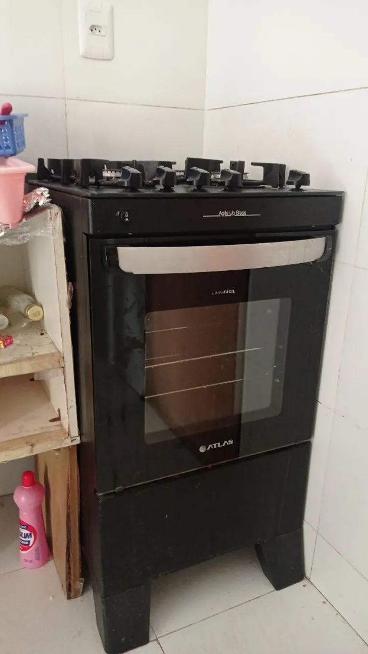 Fogão Atlas com Forno e Acendimento Automático