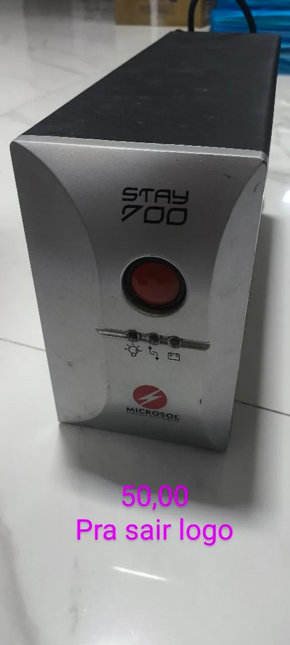 Nobreak MicroSol Stay 700 (sem bateria)