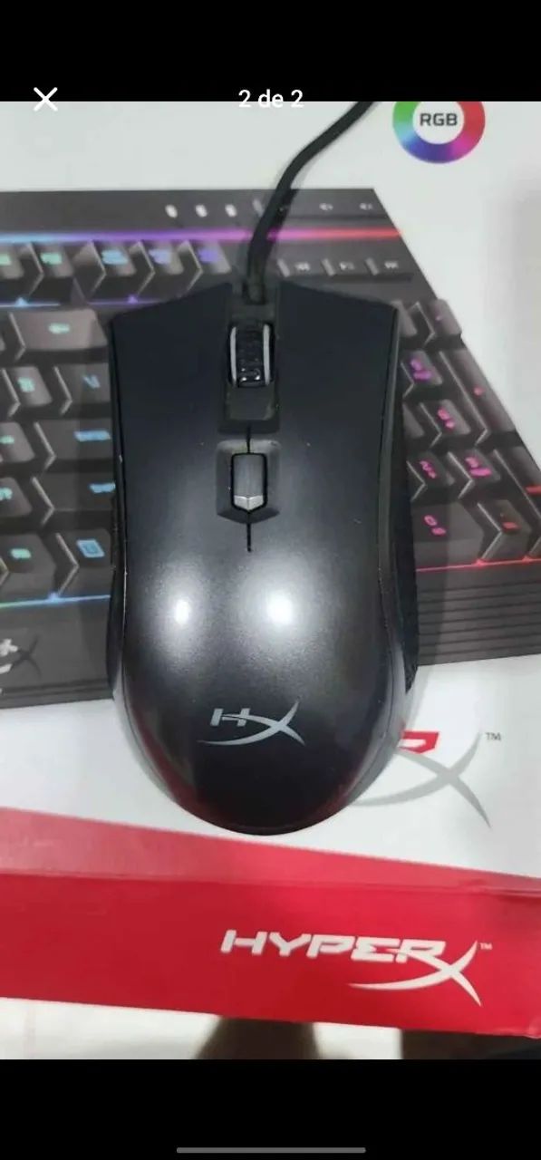 Kit Teclado/Mouse Gamer HyperX - Foto 2