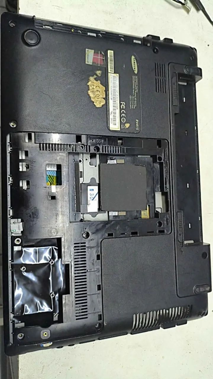 Carcaça Notebook Samsung Rv415, 411, 420 ! Prata (Usado) - Foto 3