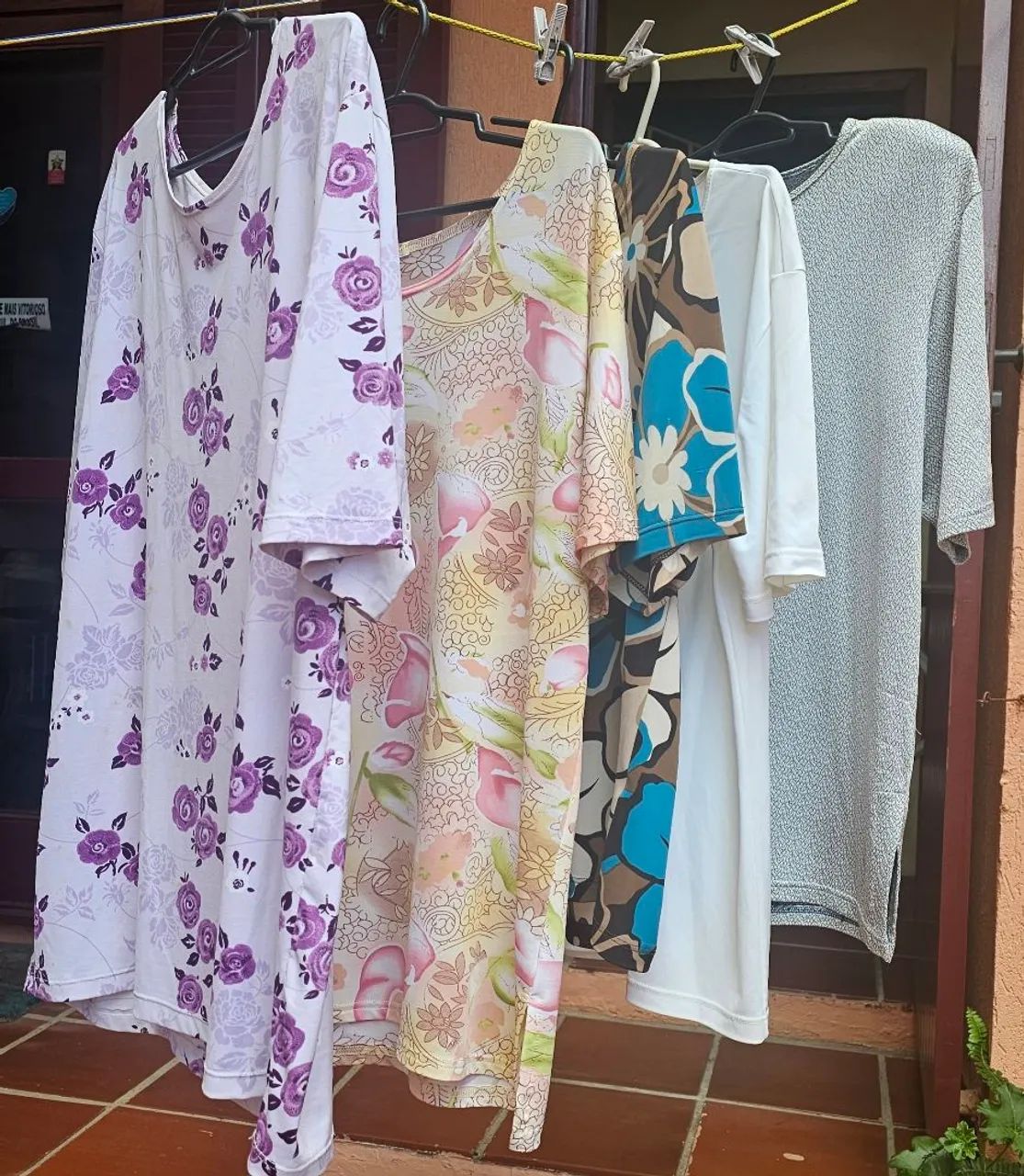 Conjunto de 5 blusas