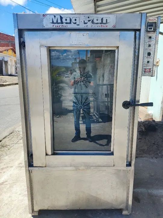 FORNO MAQ PAN TURNO A LENHA 40 ASSADEIRAS  - Foto 5