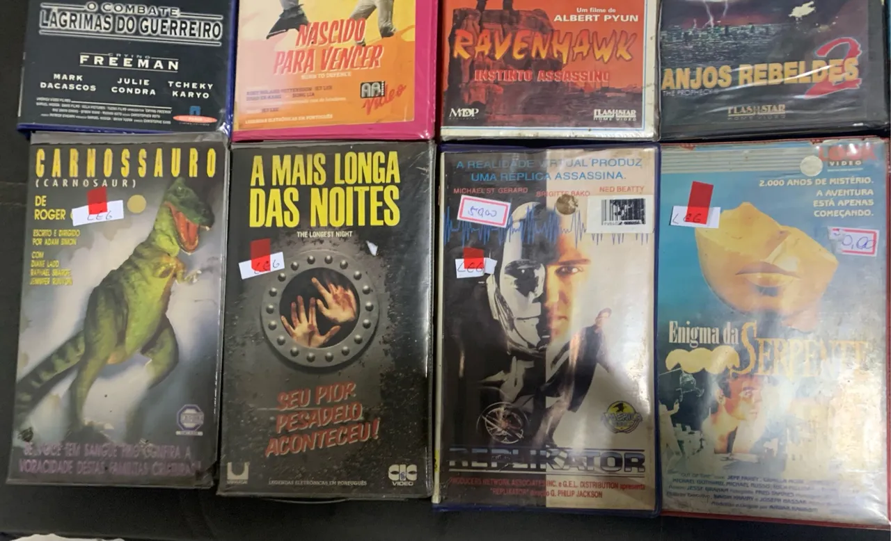 Fitas VHS - Diversos Gêneros consulte valor e disponibilidade