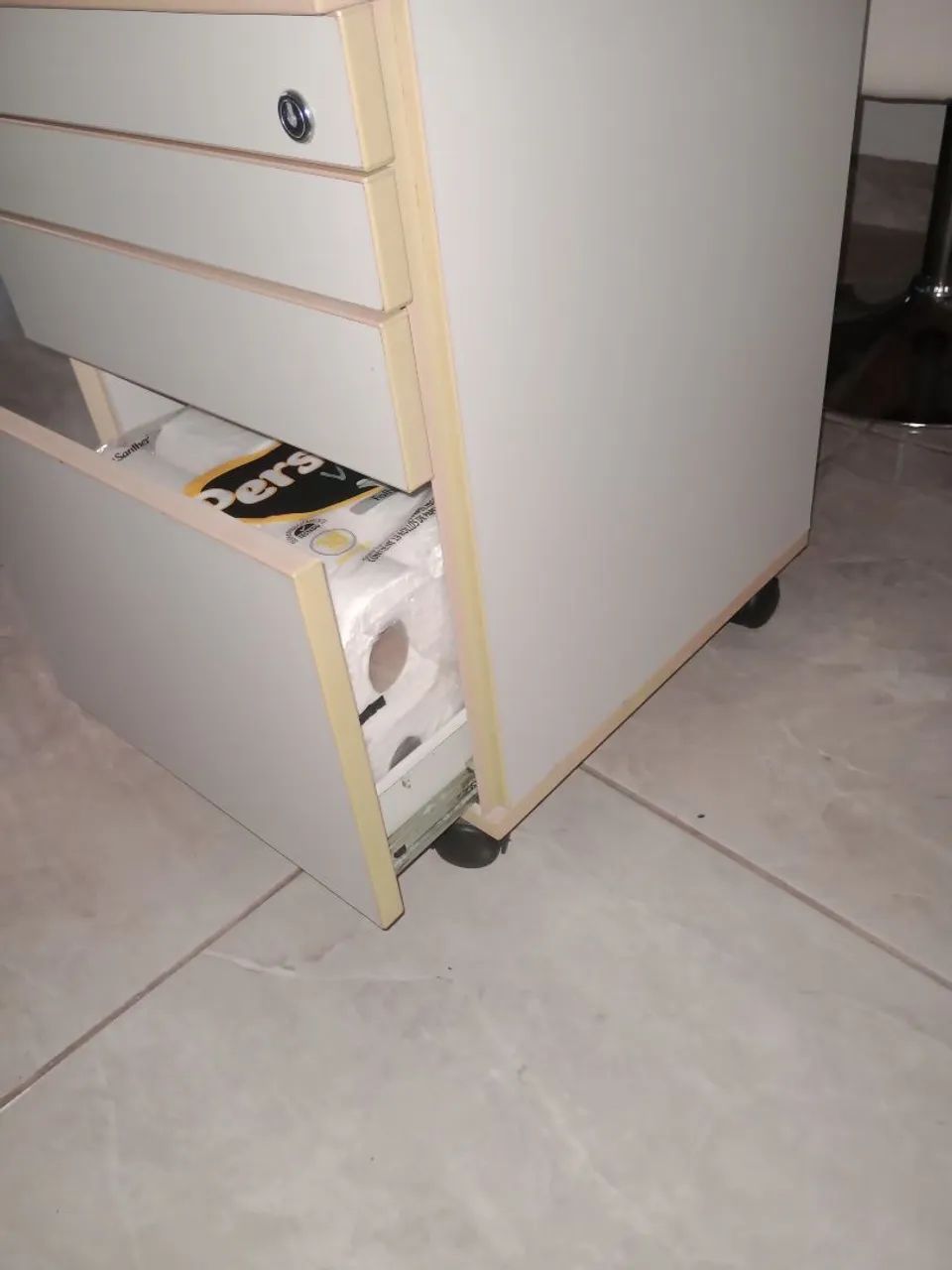 Gaveteiro de Escritório 3 Gavetas - Foto 2