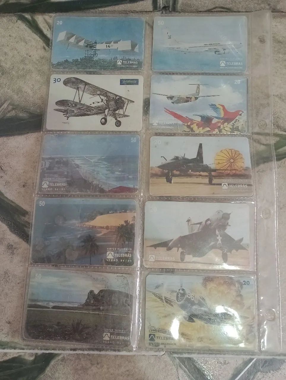 Cartões Telefônico Antigo 