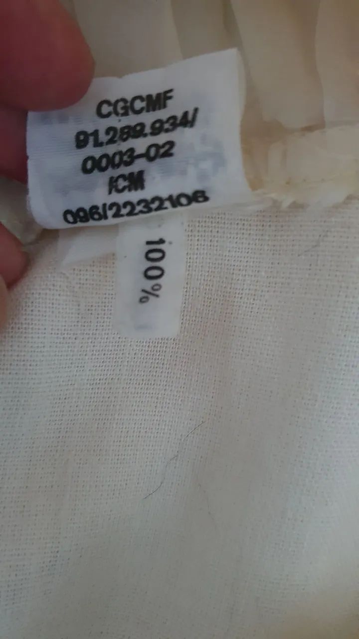 Blazer em linho e organza - Foto 5