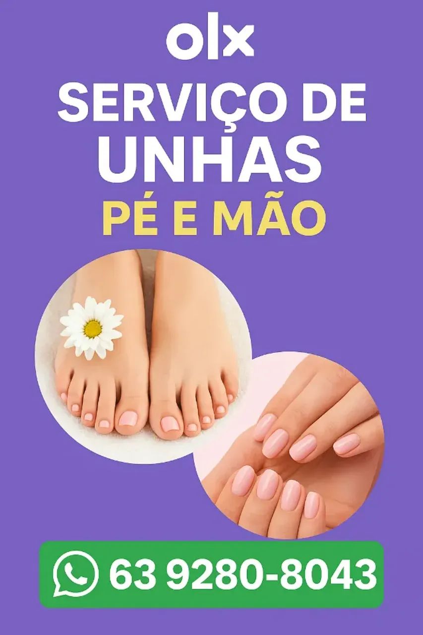Manicure Domiciliar em Palmas - Sul e Norte