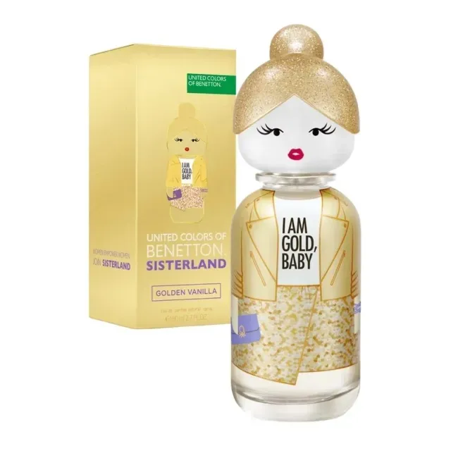 Perfume United Colors Of Benetton Sisterland Golden Vanilla Feminino Eau de Parfum 80 ml