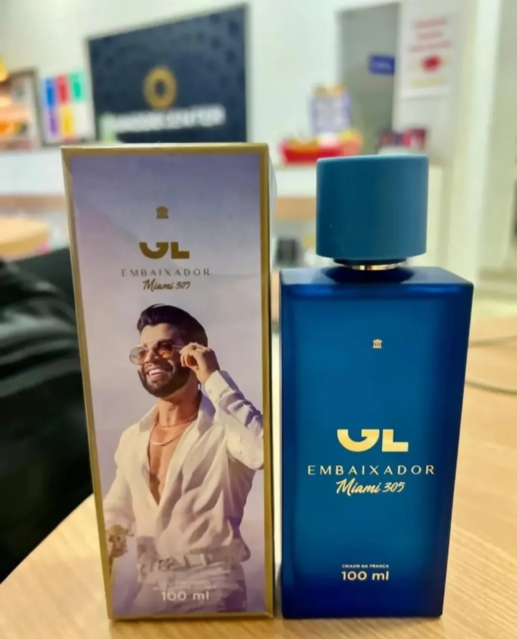 O GL Embaixador Miami 305 by Gusttavo Lima fragrância masculina 100ml