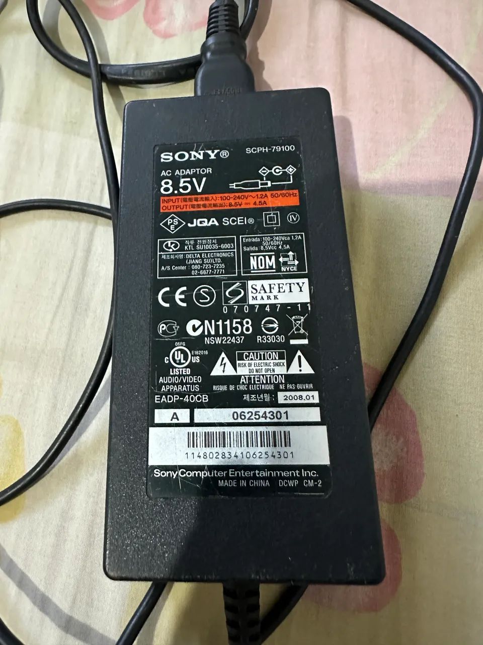Fonte bivolt Ps2 PlayStation 2 ORIGINAL  - Foto 3