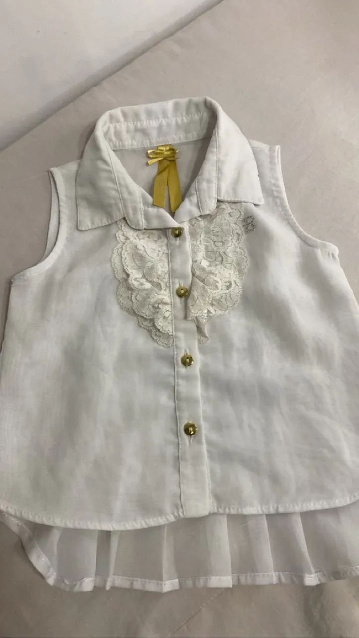 Lote de roupa de menina 1 ano  - Foto 5