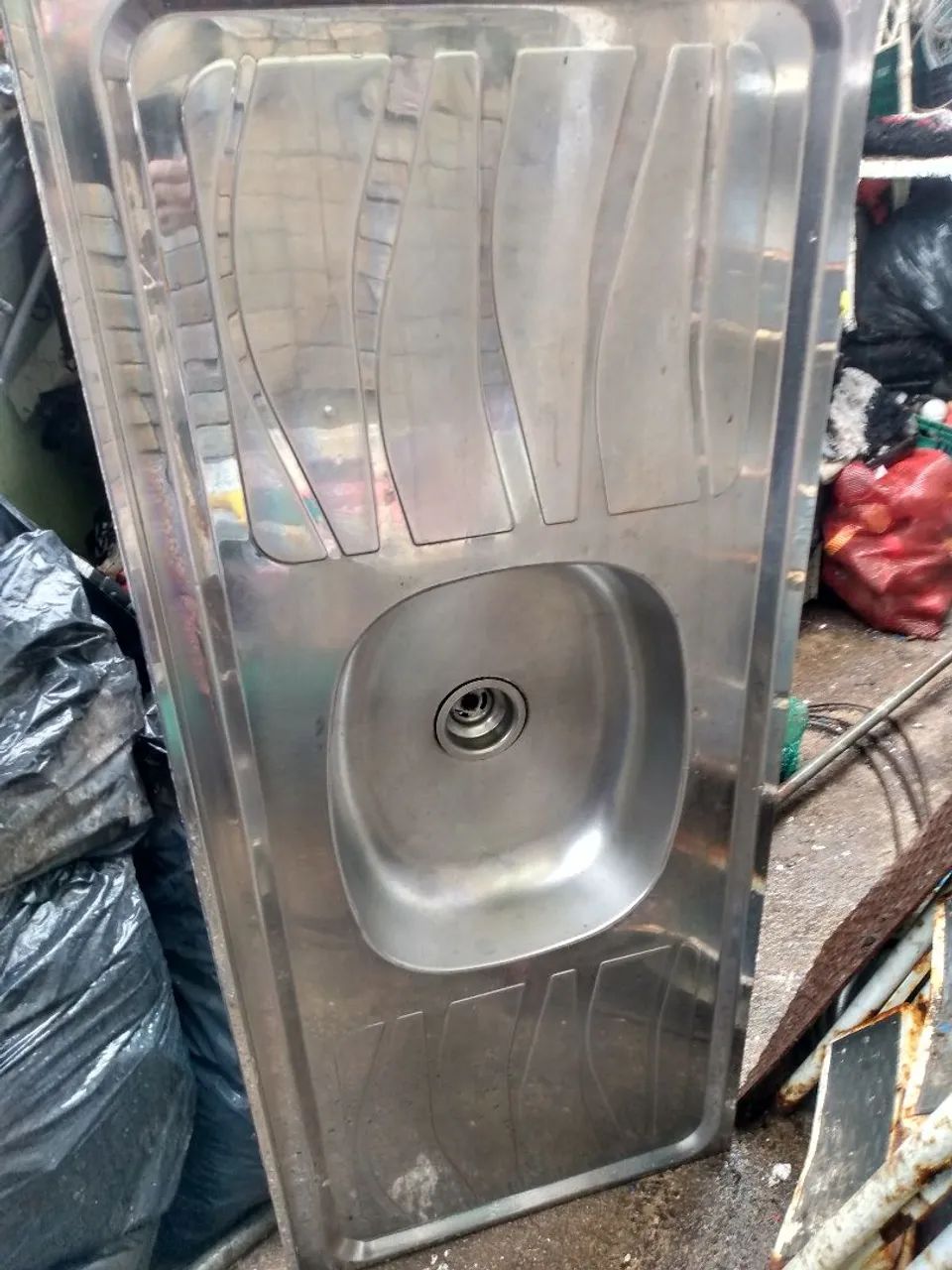Cuba de inox 1,20 mt