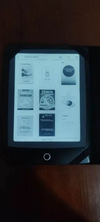 Leitor de ebook Reader Lev com iluminação 