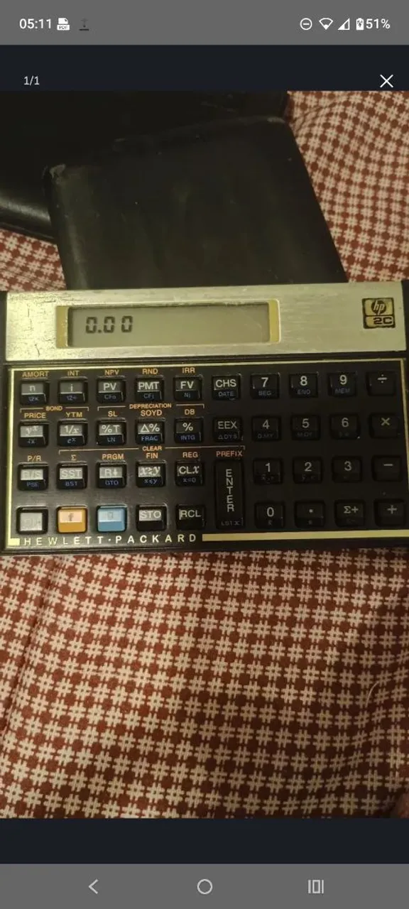 Calculadora HP 2C