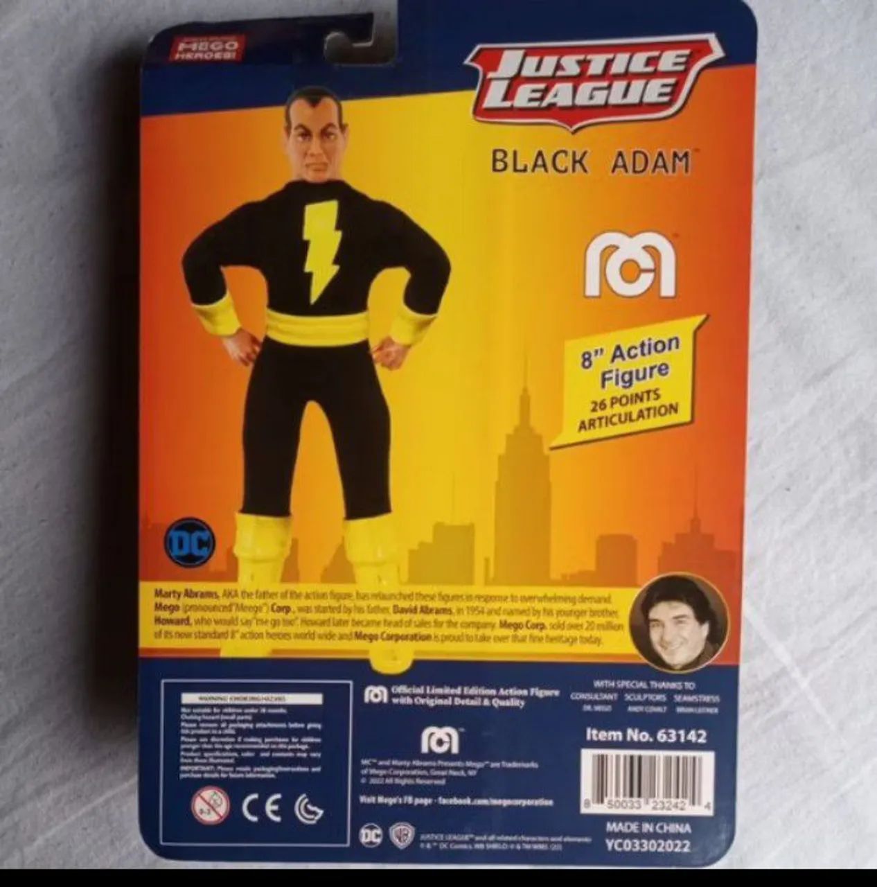 Action Figure Black Adam Justice League 8" - Foto 2