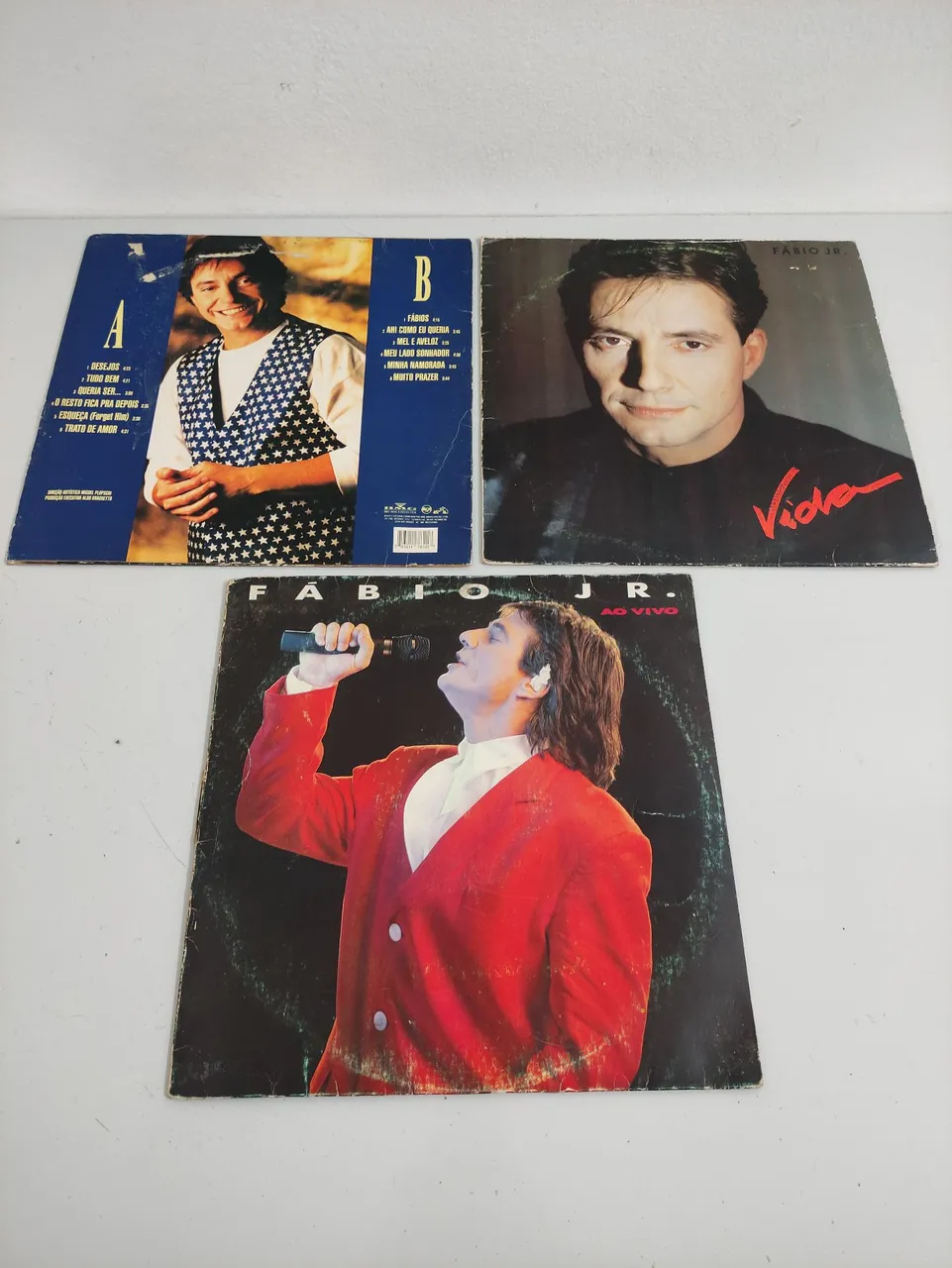 Kit 3 Vinil do Fábio Jr.