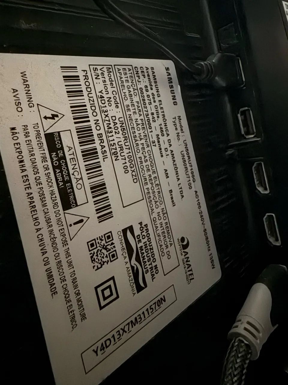 Tv Samsung 50 polegadas smart - Foto 4