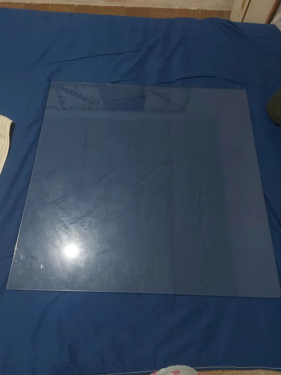 Mesa de centro em vidro transparente - Foto 2