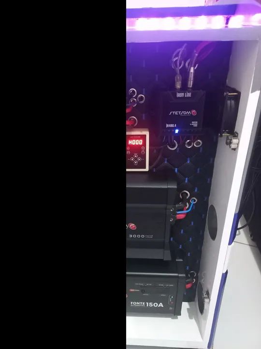 Som automotivo no estilo residencial, todo stetsom 