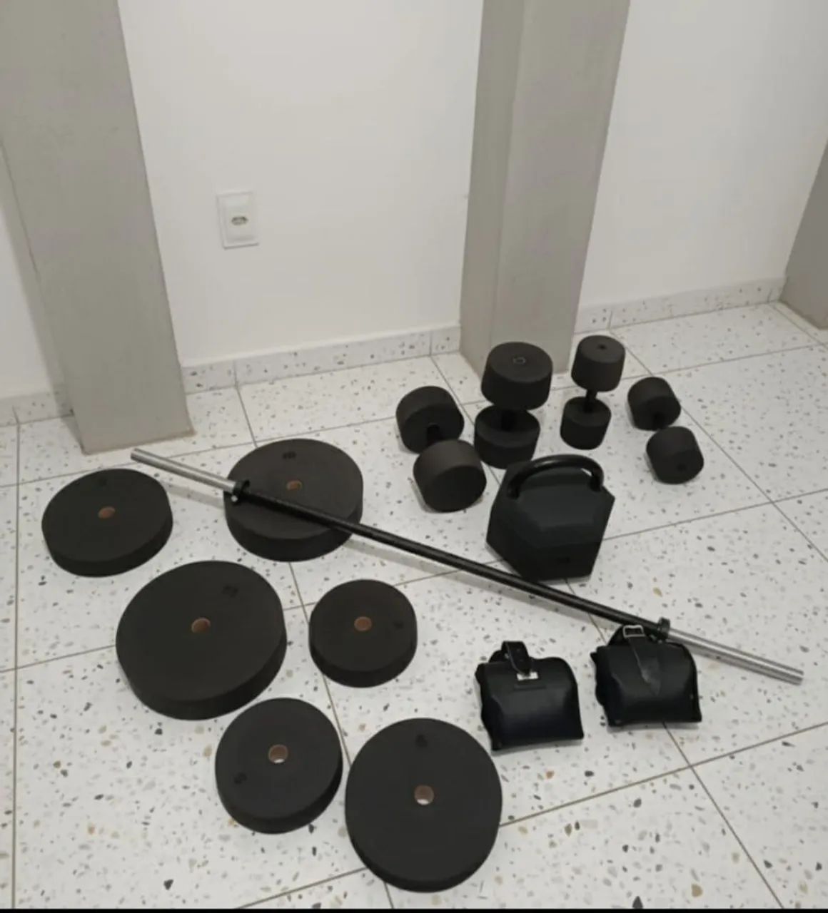 Kit Academia 75kg 