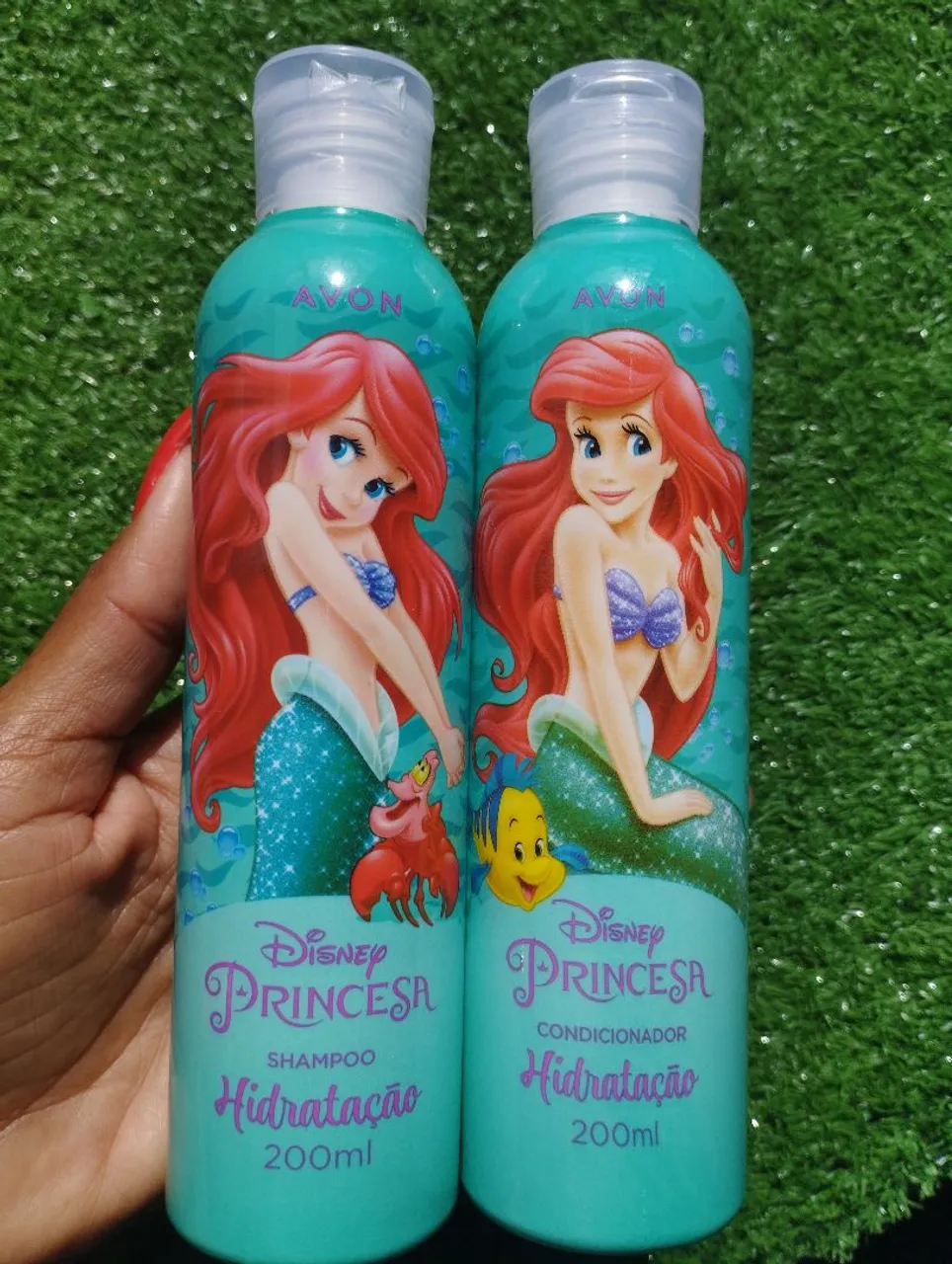 Shampoo e Condicionador Disney Princesa Ariel Avon