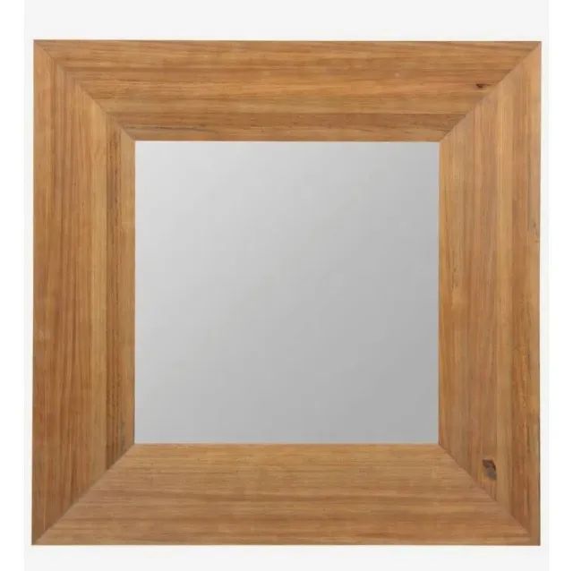 espelho luxo decoração com moldura em madeira de lei