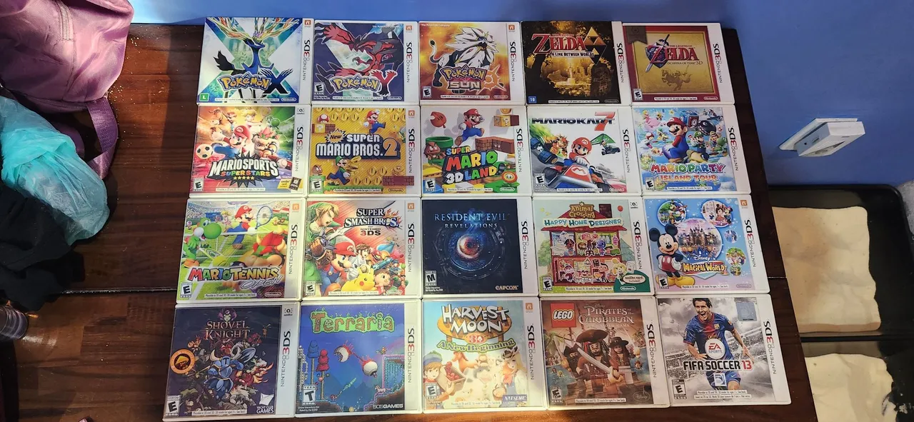Coleção de Jogos de Nintendo 3DS