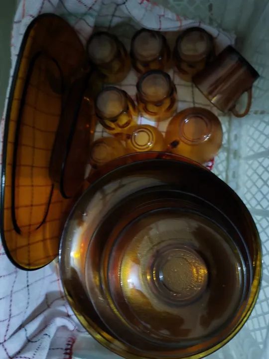 Louças em Vidro Âmbar (duralex) - Foto 3