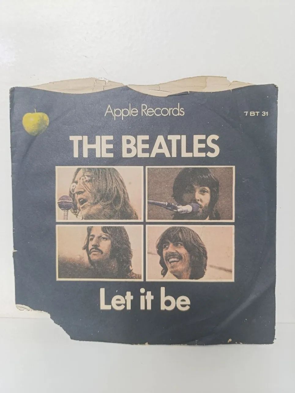 LP Beatles - Disco de vinil compacto Let it be/ You Know My Name 